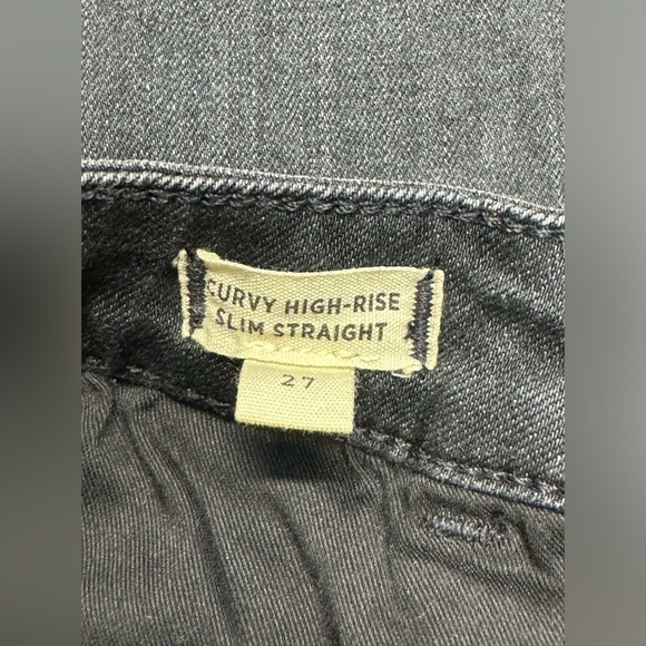 Madewell Curvy High-Rise Slim Straight Jeans in Richgrove wash - Picture 9 of 10